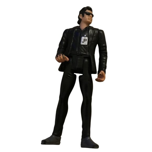 Jurassic Park 1994 Series 2 Ian Malcolm Figure W/ Gallimimus Hatchling & Gun Acc - Picture 5 of 11